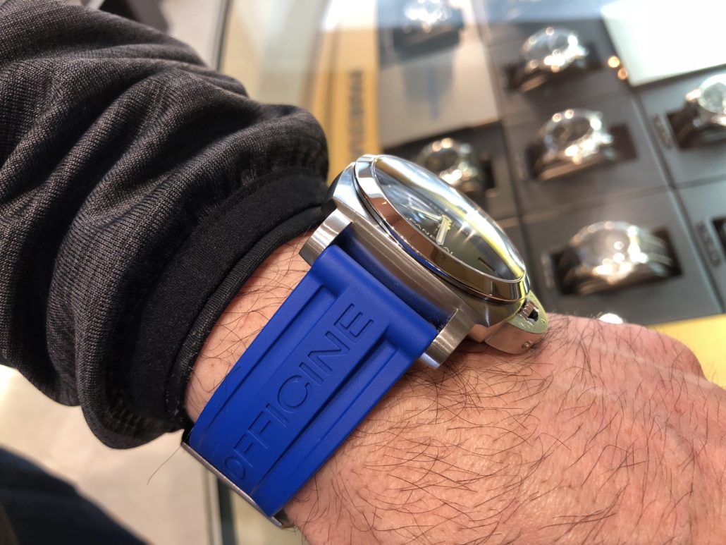 I様のパネライのラバーベルトが Hf Age I様のパネライのラバーベルトが Hf Age