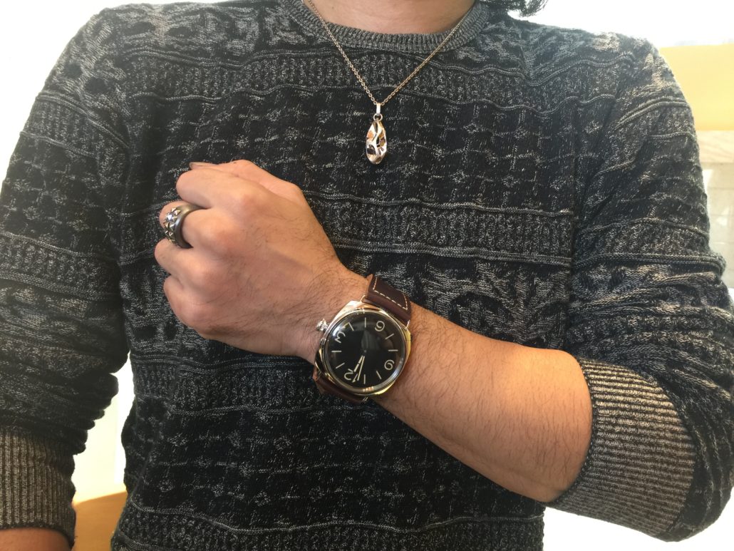 F様の新しい相棒はパネライ ラジオミールです Hf Age