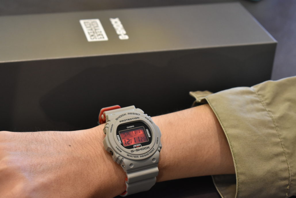 g shock stance