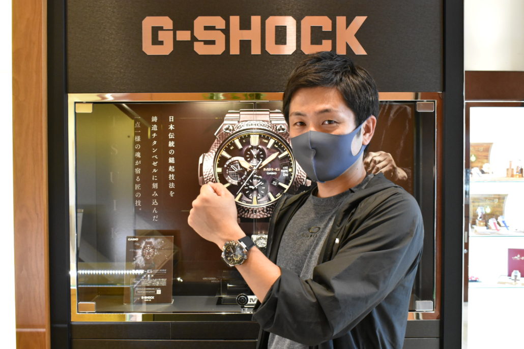 G-SHOCK MR-G がN様の元へ(^^) 合言葉は'毘沙門天' | 機械式腕時計のHF-AGE