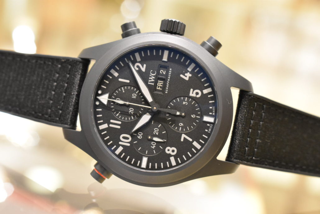 IWC パイロット・ウォッチ・ダブルクロノグラフ・トップガン 