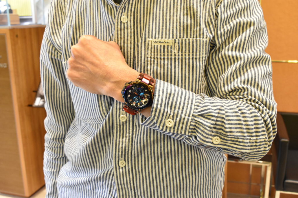 O様の新しい相棒にg Shock Mt G 火山雷 が仲間入り Hf Age O様の新しい相棒にg Shock Mt G 火山雷 が仲間入り Hf Age