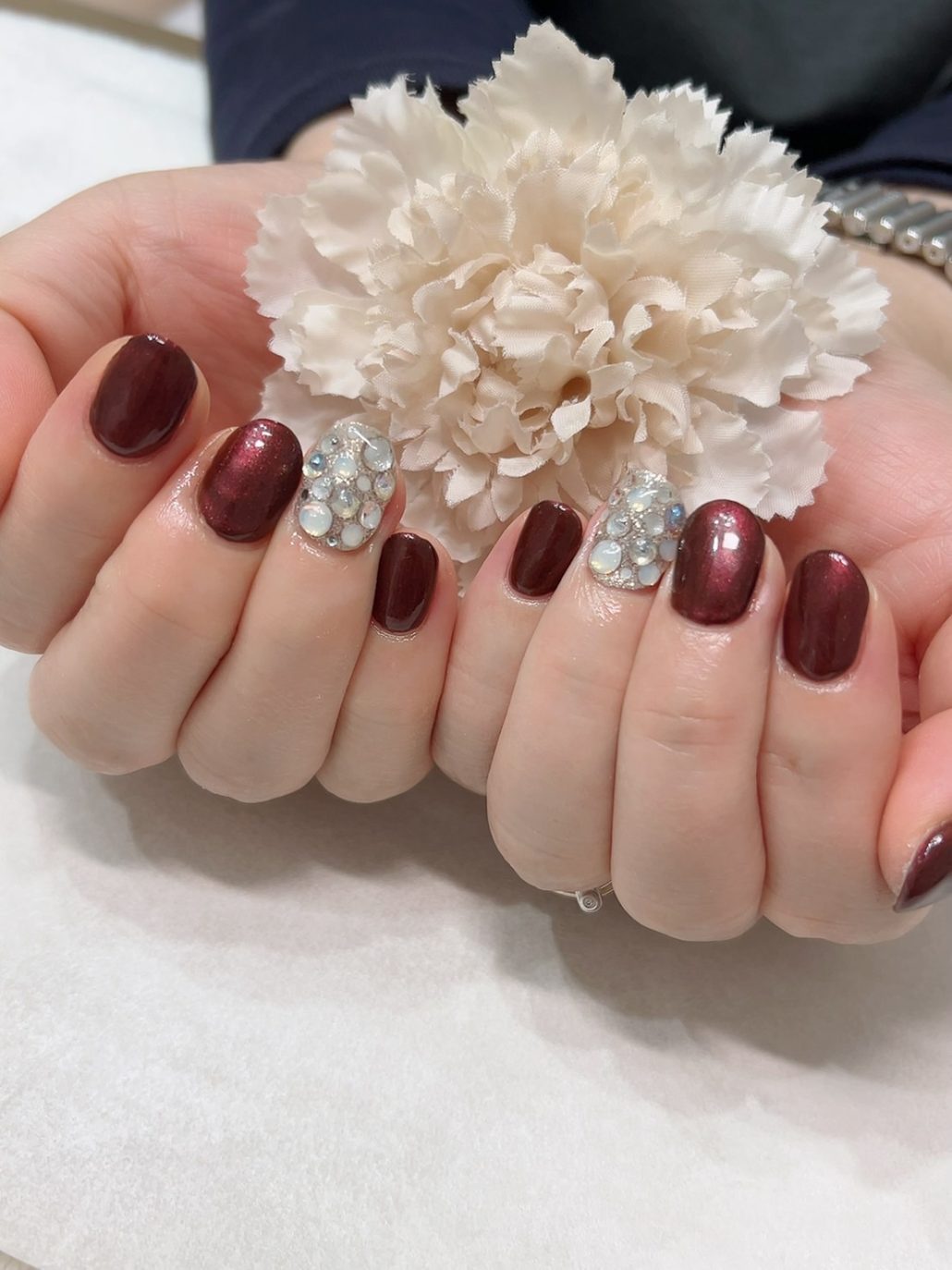 今回はイベントに合わせて大人なネイル Hf Age