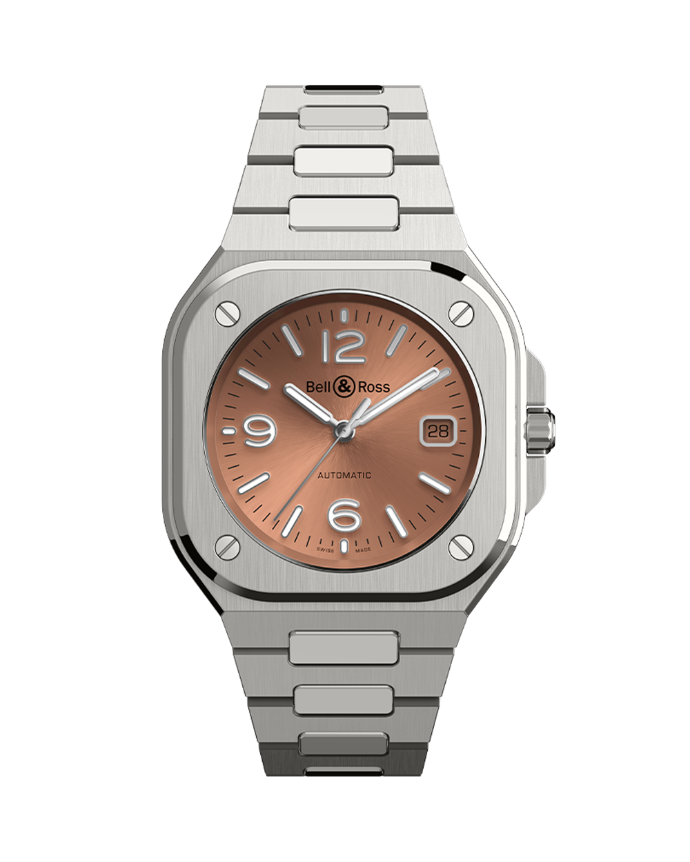 BR 05 COPPER BROWN 機械式腕時計のHFAGE