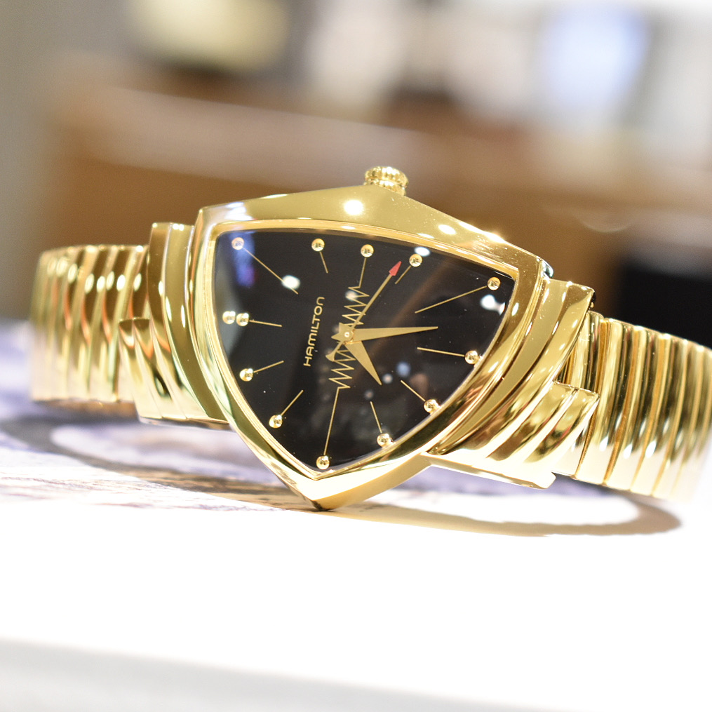 ハミルトン ゴールドが華やかなベンチュラ！ | 機械式腕時計のHF-AGE